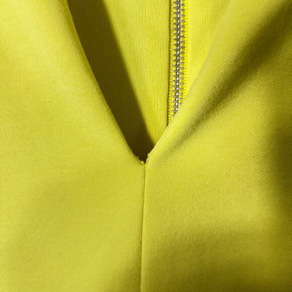The Limited Dress Womens XS Yellow Sleeveless Fit Flare‎ Pockets Summer Dressy - Picture 4 of 13